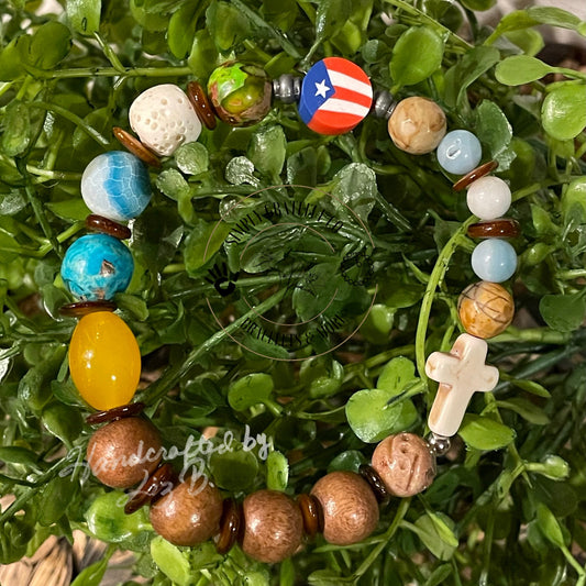 “Puerto Rico” Handmade Bracelet