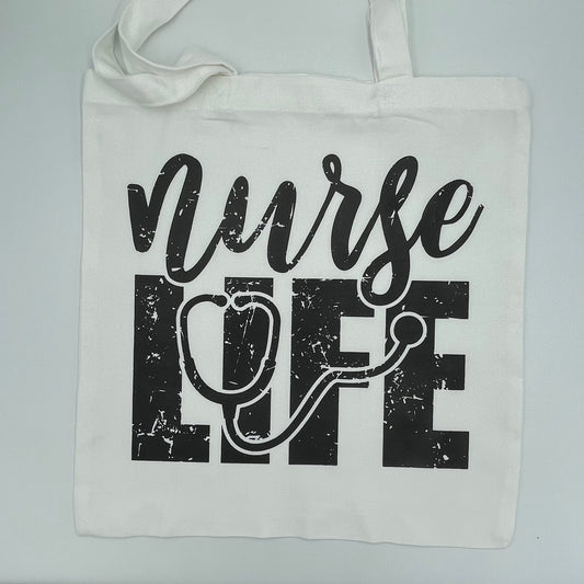 "Nurse Life" Tote - Simply Grateful Co