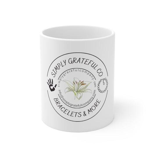 Mug 11oz- Original Simply Grateful Co - Simply Grateful Co